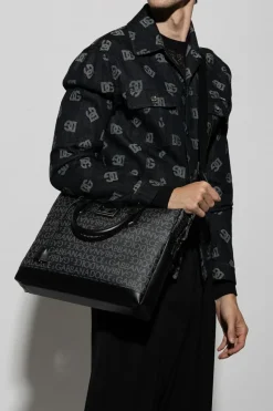 Dolce & Gabbana BLACK Monogrammed briefcase