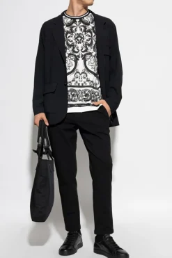 Dolce & Gabbana BLACK Pants with pockets