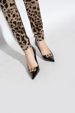 Dolce & Gabbana BLACK Patent leather pumps