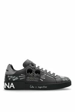 Dolce & Gabbana BLACK "Portofino" sports shoes