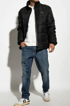 Dolce & Gabbana BLACK Quilted jacket with logo
