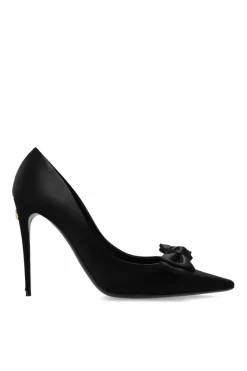 Dolce & Gabbana BLACK Satin high heels