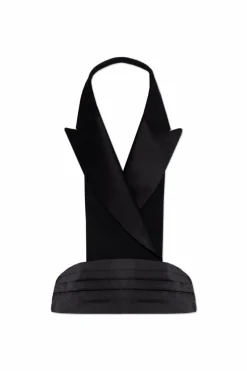 Dolce & Gabbana BLACK Satin Vest