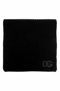 Dolce & Gabbana BLACK Scarf with logo