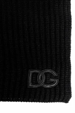 Dolce & Gabbana BLACK Scarf with logo