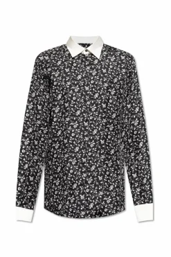 Dolce & Gabbana BLACK Shirt with floral motif