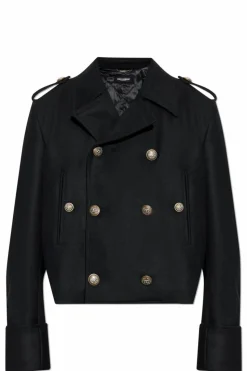 Dolce & Gabbana BLACK Short coat
