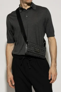 Dolce & Gabbana BLACK Shoulder bag with logo