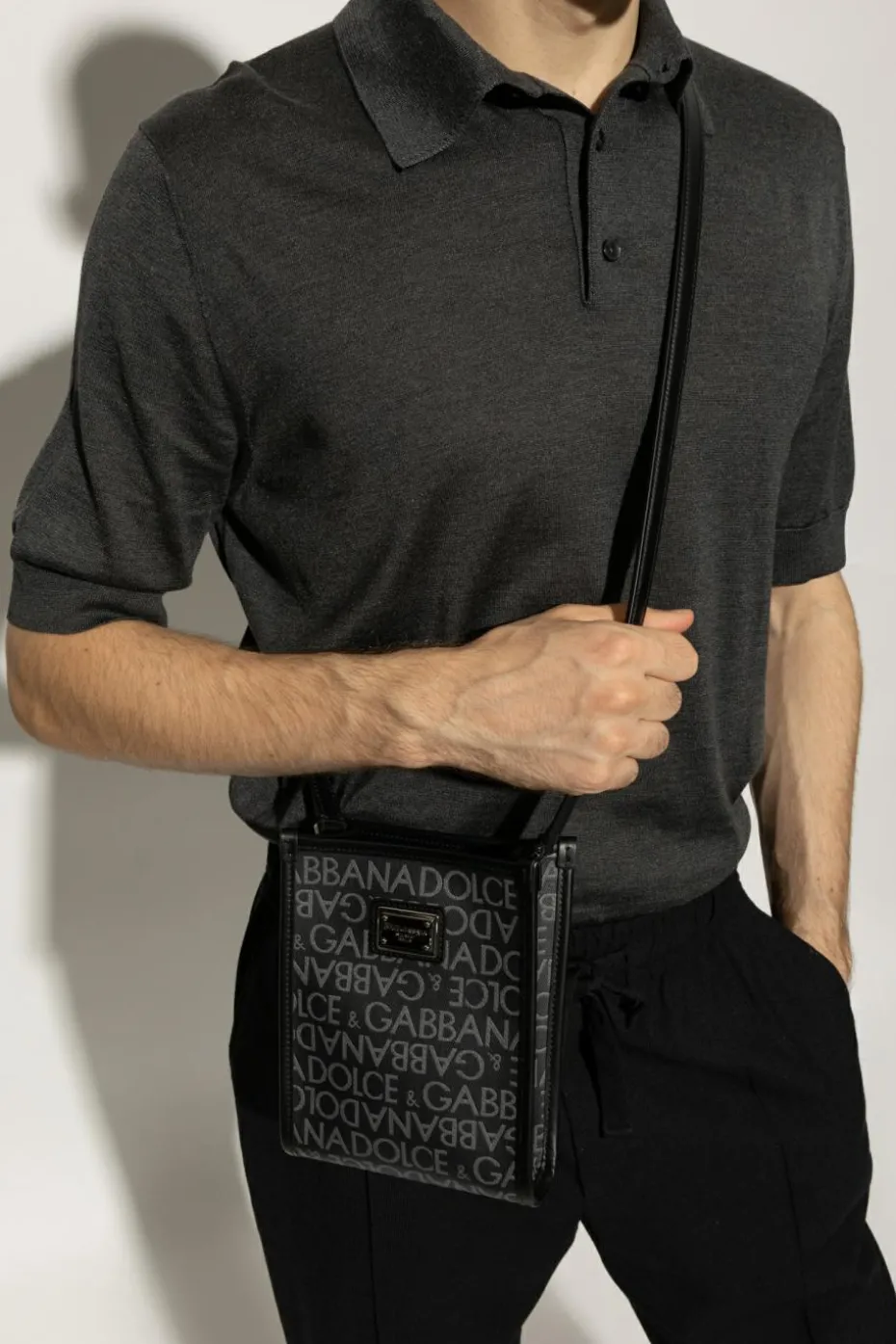 Dolce & Gabbana BLACK Shoulder bag with logo