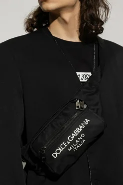 Dolce & Gabbana BLACK ‘Sicilia DNA’ belt bag