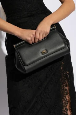 Dolce & Gabbana BLACK ‘Sicily Medium’ Handbag