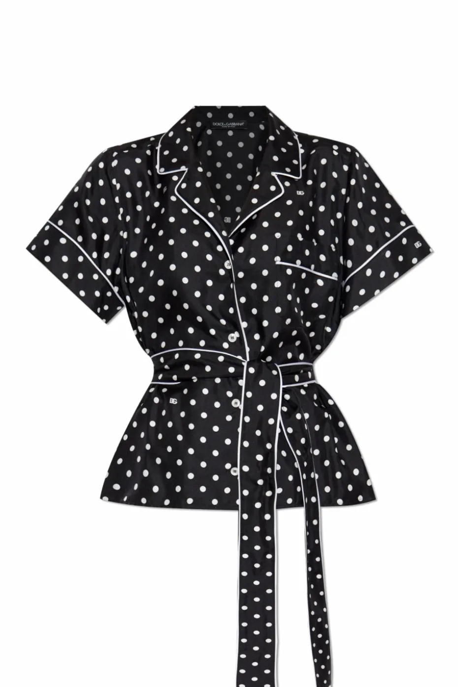 Dolce & Gabbana BLACK Silk Shirt