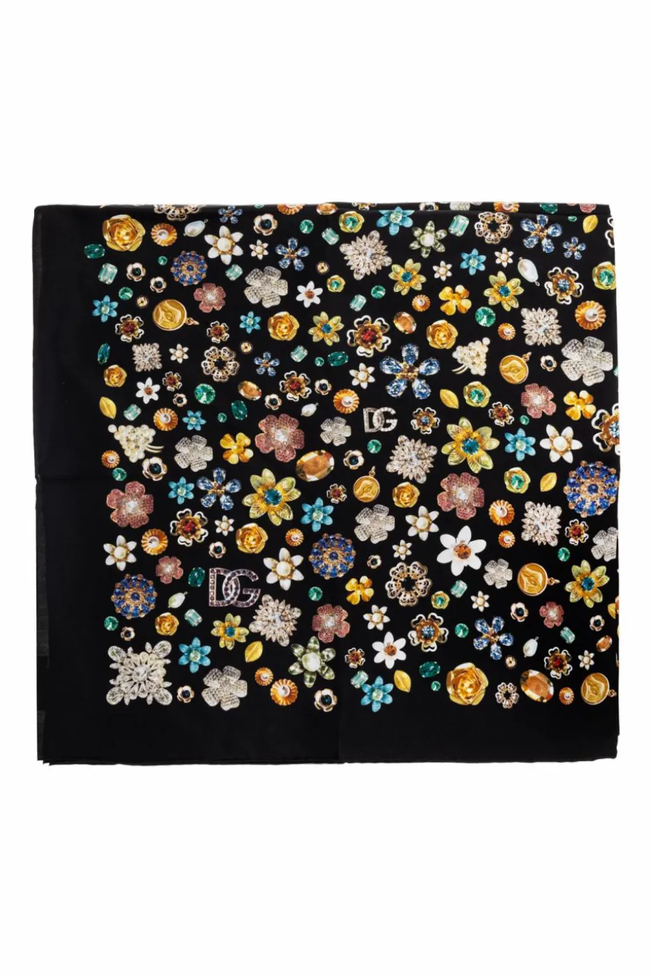 Dolce & Gabbana BLACK Silk scarf