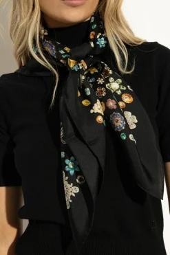 Dolce & Gabbana BLACK Silk scarf