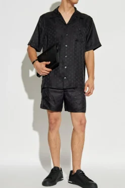 Dolce & Gabbana BLACK Silk shorts