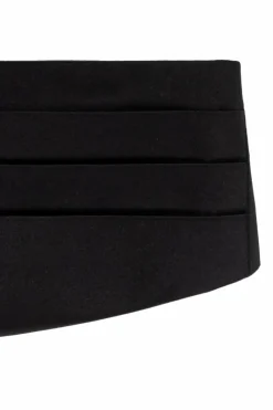 Dolce & Gabbana BLACK Silk Satin Belt