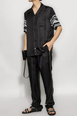 Dolce & Gabbana BLACK Silk shirt with pocket