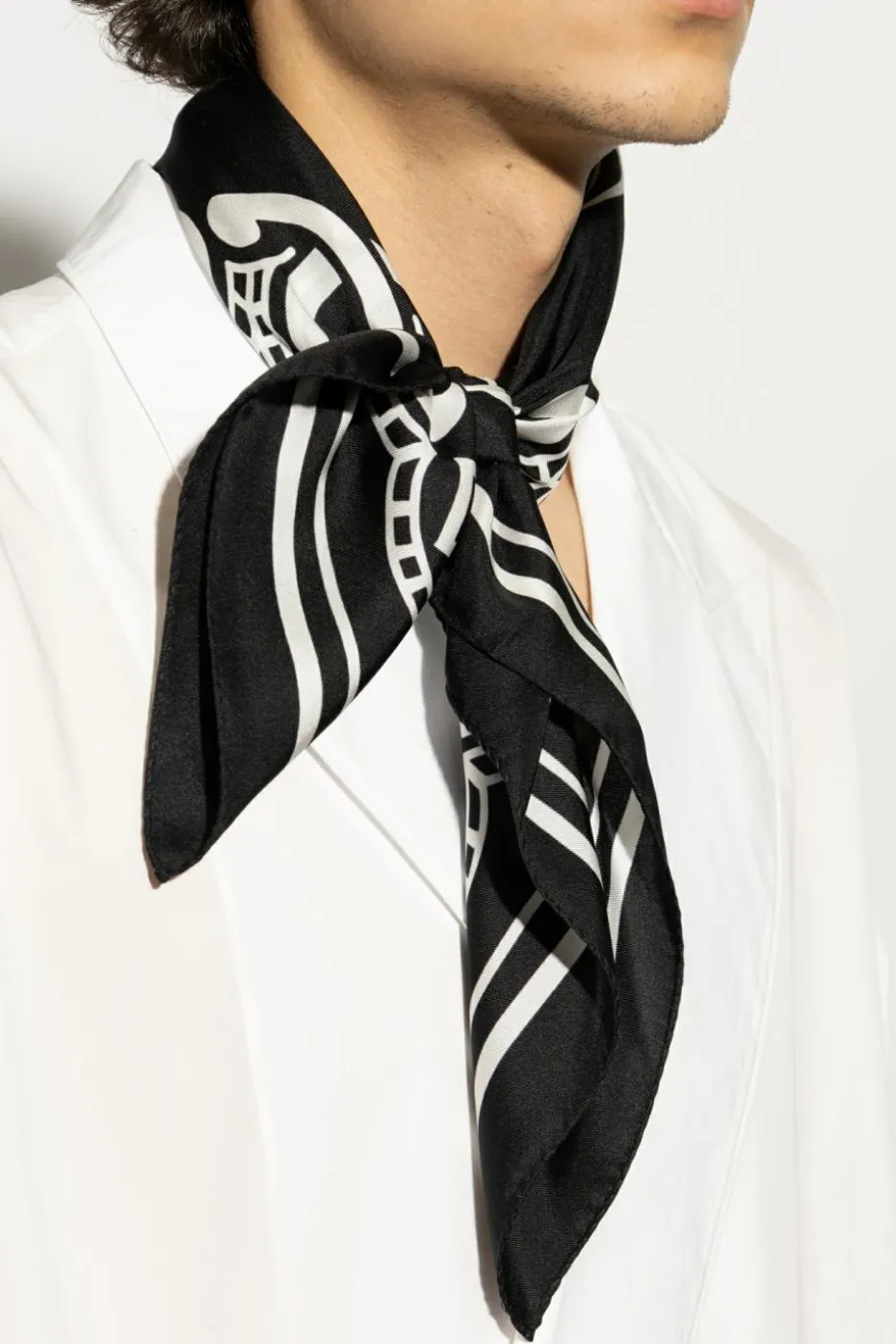 Dolce & Gabbana BLACK Silk scarf