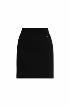 Dolce & Gabbana BLACK Skirt with logo