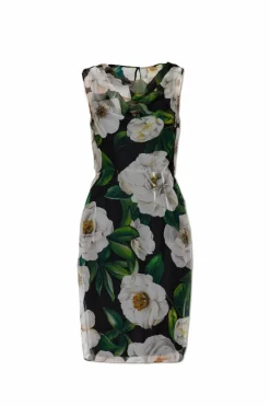 Dolce & Gabbana BLACK Sleeveless silk dress