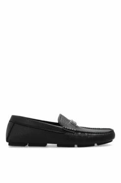 Dolce & Gabbana BLACK Slippers with logo