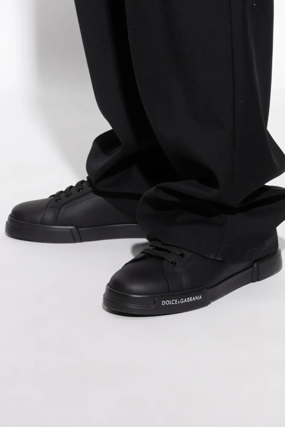 Dolce & Gabbana BLACK Sneakers Portofino