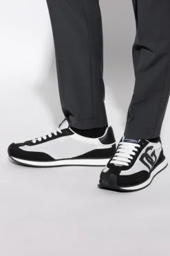 Dolce & Gabbana BLACK Sports shoes with logo