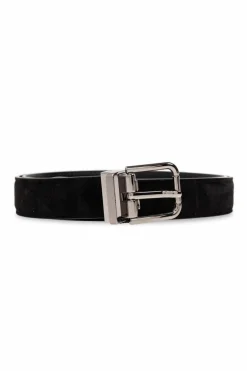 Dolce & Gabbana BLACK Suede belt
