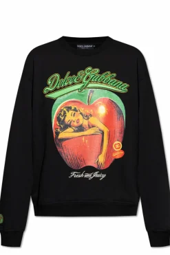 Dolce & Gabbana BLACK Sweatshirt with logo