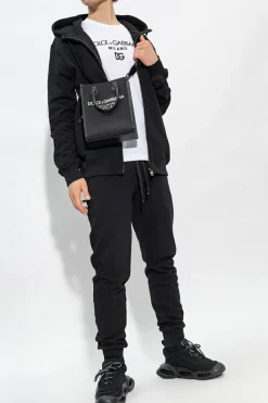 Dolce & Gabbana BLACK Sweatpants with logo