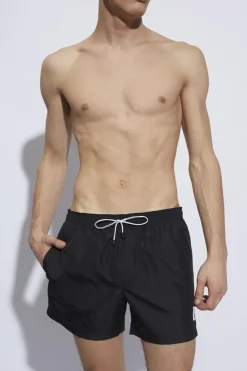 Dolce & Gabbana BLACK Swim shorts with logo