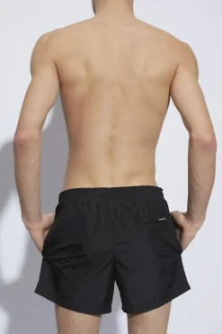 Dolce & Gabbana BLACK Swim shorts with logo