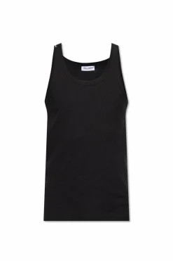 Dolce & Gabbana BLACK Tank top with logo