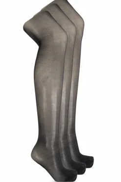Dolce & Gabbana BLACK Three-Pack Tights