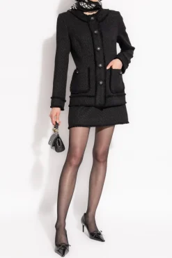 Dolce & Gabbana BLACK Tweed Blazer