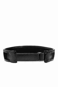 Dolce & Gabbana BLACK Visor with application and engraved logo