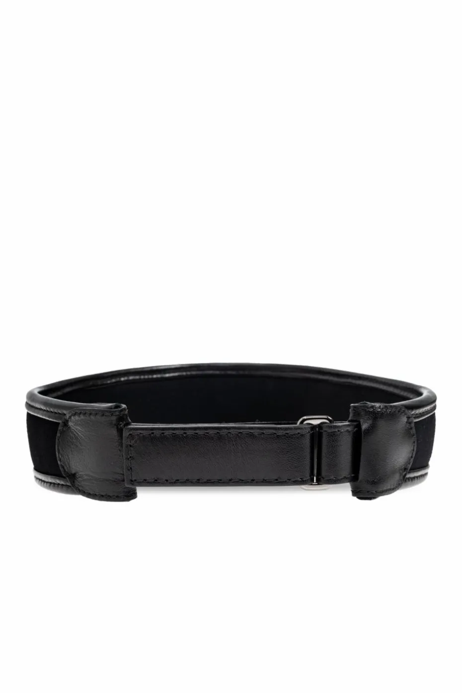 Dolce & Gabbana BLACK Visor with application and engraved logo