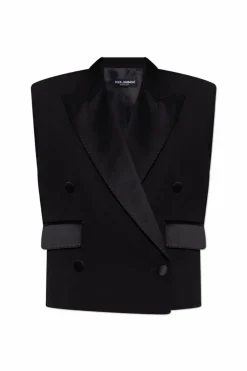 Dolce & Gabbana BLACK Wool Vest