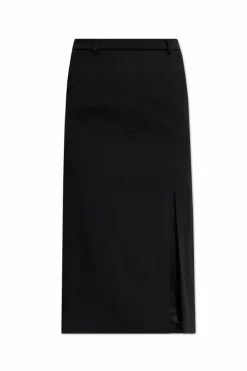 Dolce & Gabbana BLACK Wool Skirt