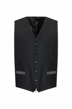 Dolce & Gabbana BLACK Wool suit with vest