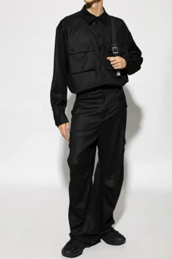 Dolce & Gabbana BLACK Wool Pants