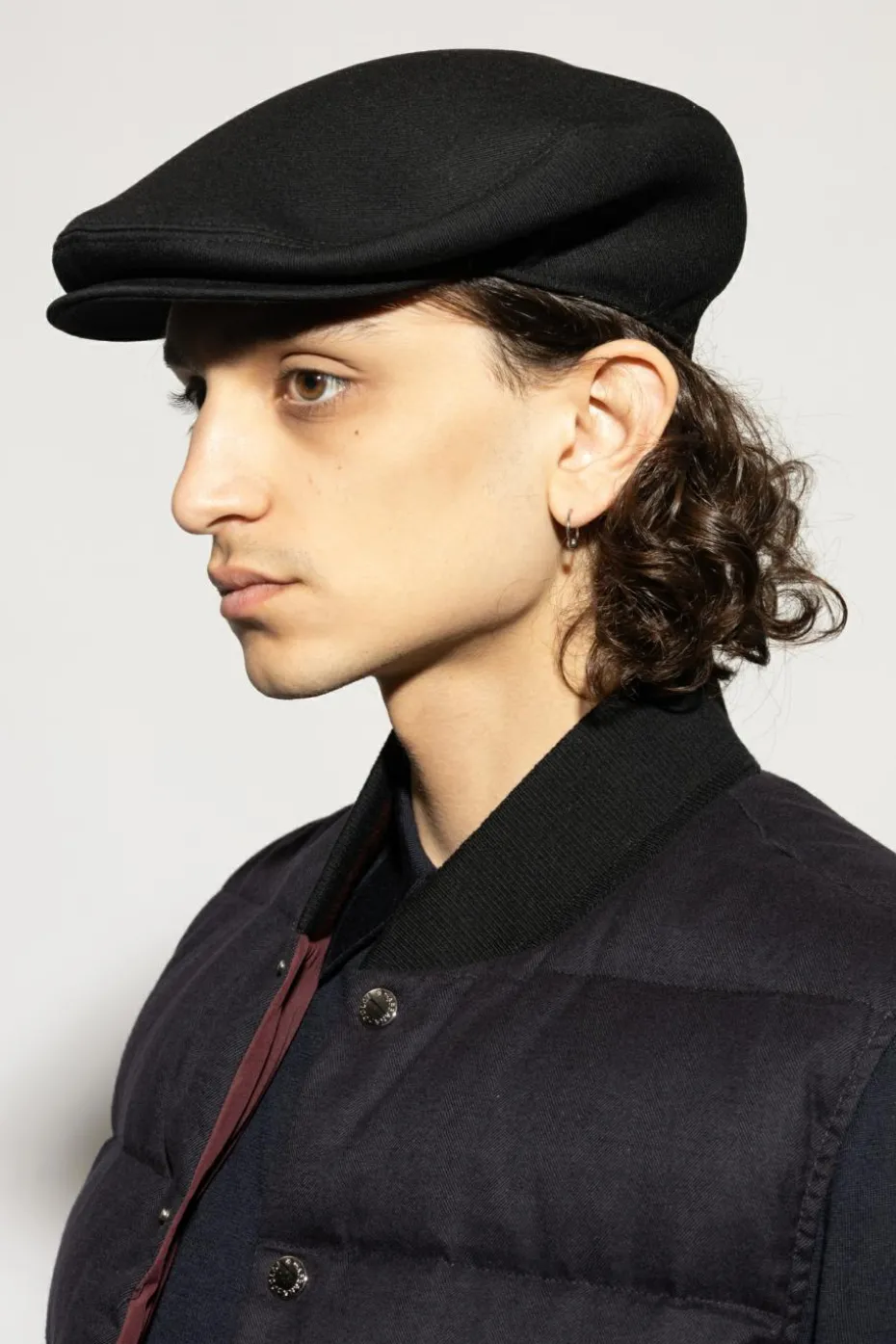 Dolce & Gabbana BLACK Wool flat cap