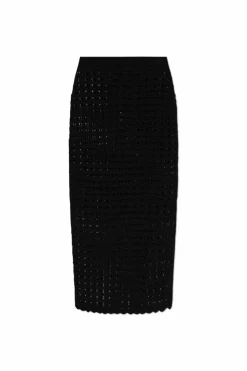 Dolce & Gabbana BLACK Wool skirt