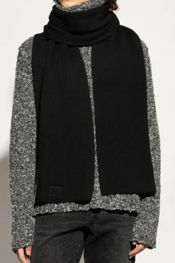 Dolce & Gabbana BLACK Wool scarf