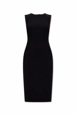Dolce & Gabbana BLACK Wool sleeveless dress