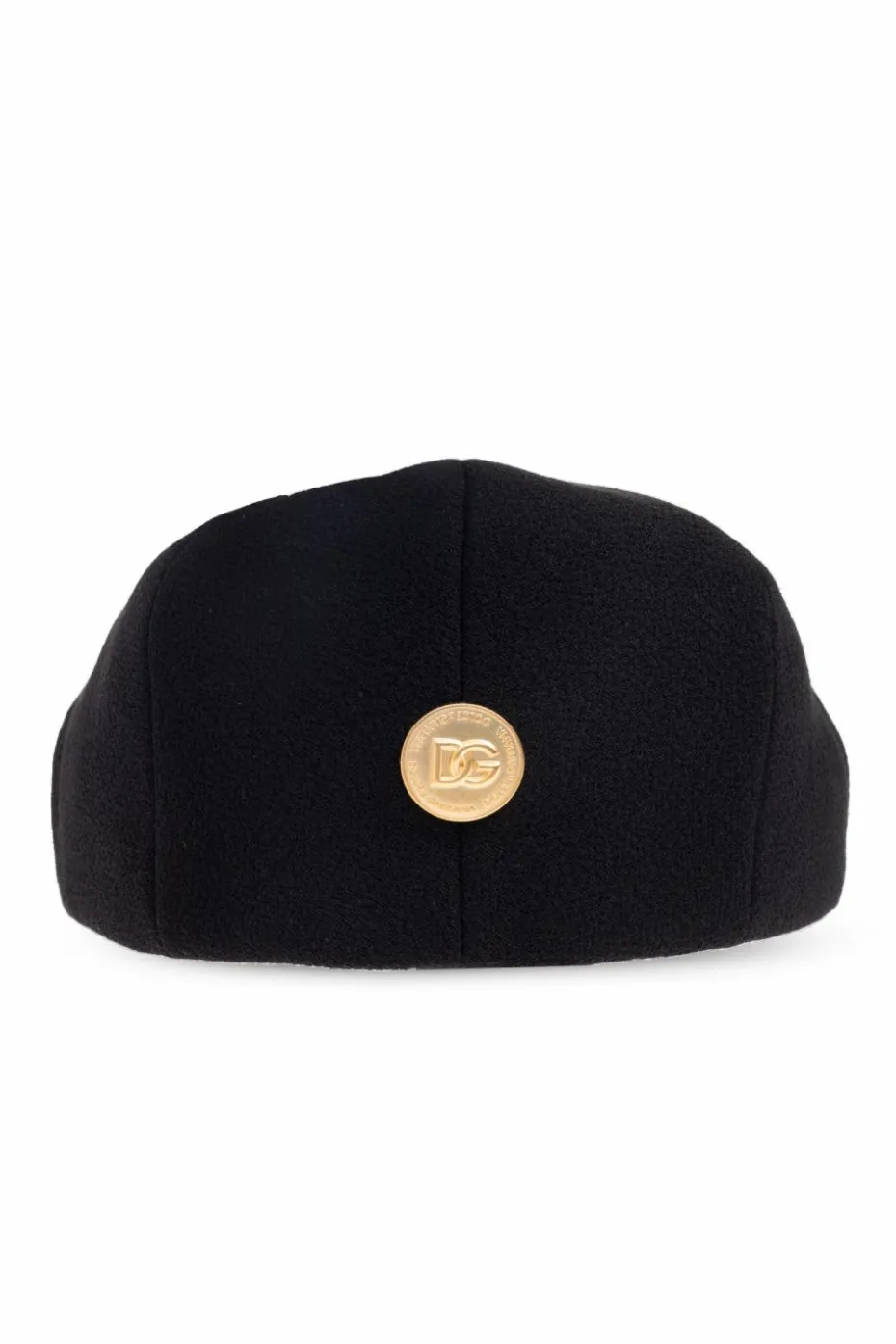 Dolce & Gabbana BLACK Wool flat cap