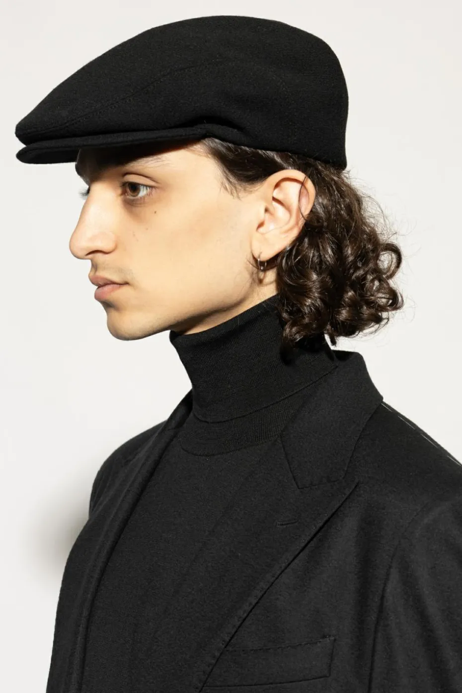 Dolce & Gabbana BLACK Wool flat cap