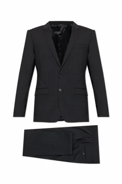 Dolce & Gabbana BLACK Wool suit with vest