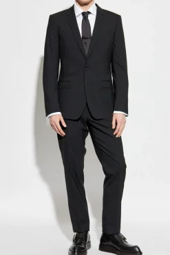 Dolce & Gabbana BLACK Wool suit with vest