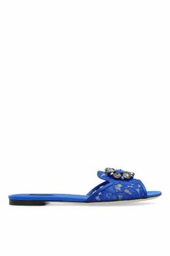 Dolce & Gabbana BLUE Bianca Slides